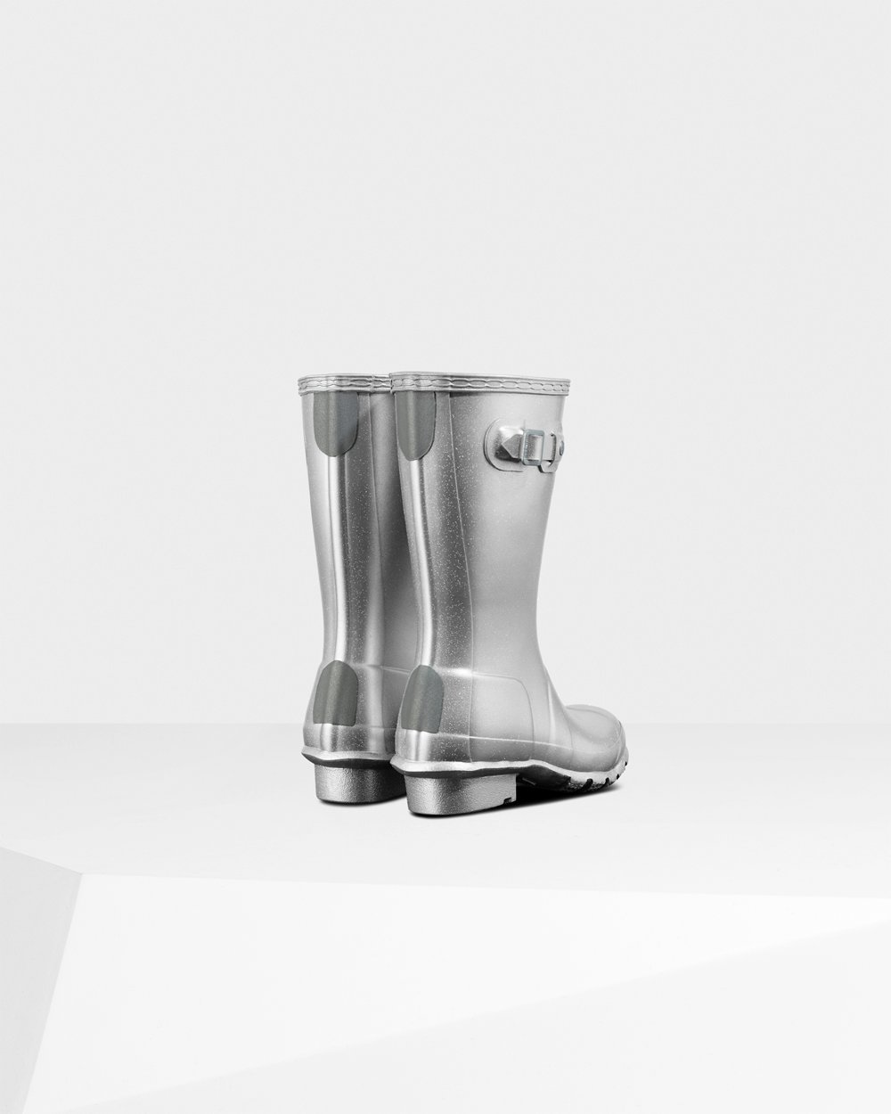 Kids Hunter Original Big Cosmic - Rain Boots Silver - 5289-QRUBL